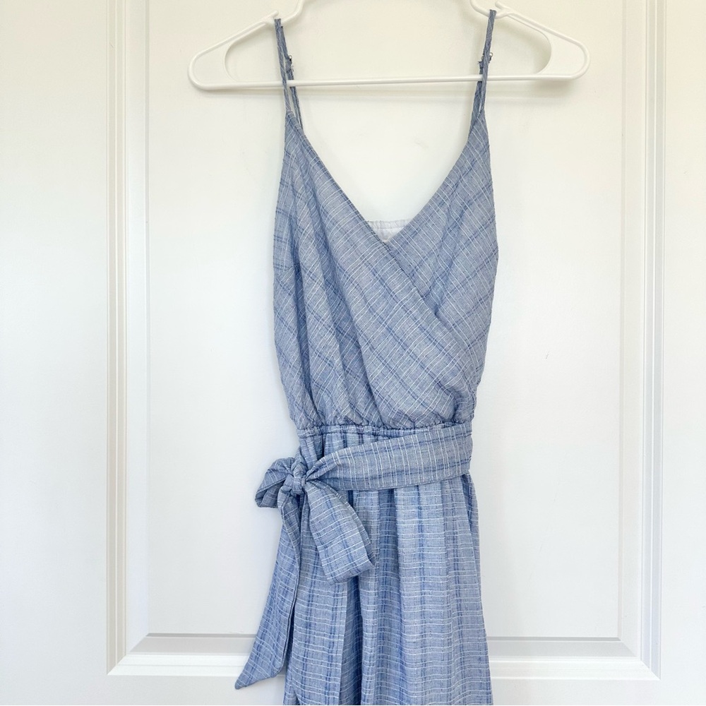 Universal Thread Light Blue Asymmetrical Dress - image 5